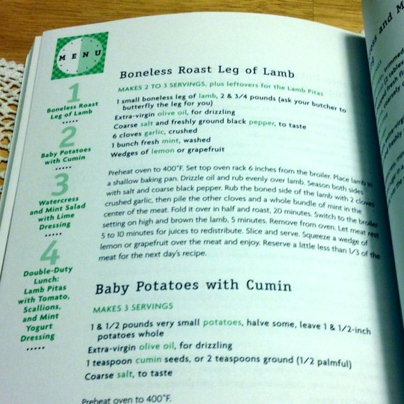 Quick Meals Cookbook, Rachael Ray 30-Minute Meals Vol. 2 - Picture 5 of 10
